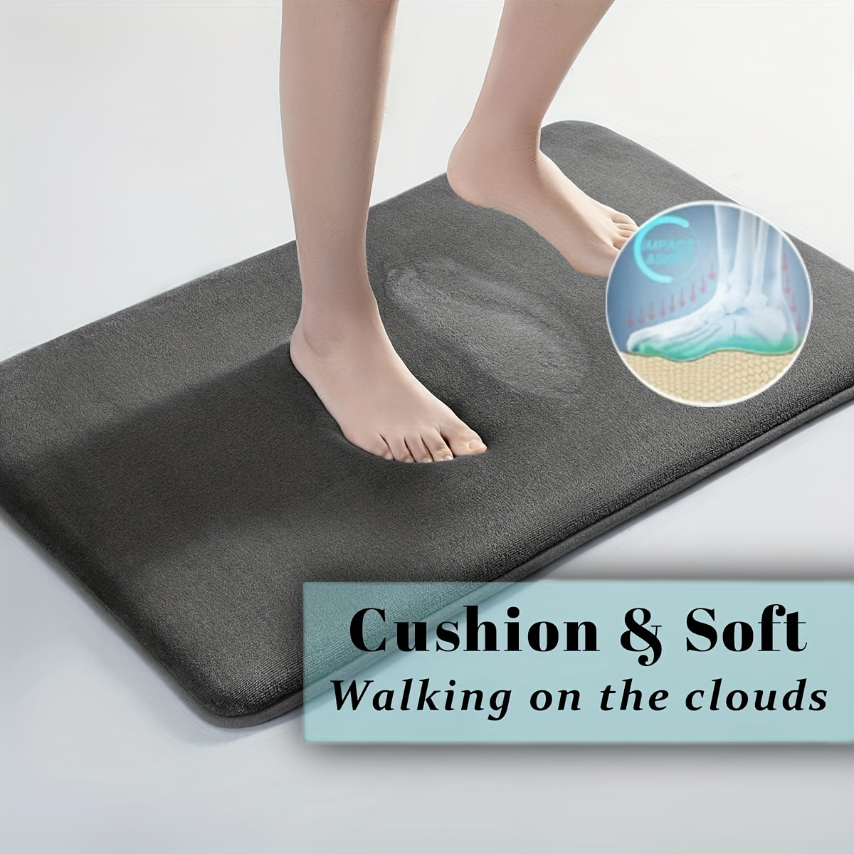 Super Absorbent Anti-Slip Bath Mat