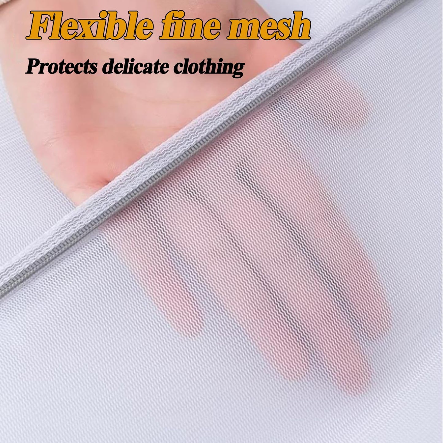 Premium Mesh Laundry Bags for Delicates β 3-Pack