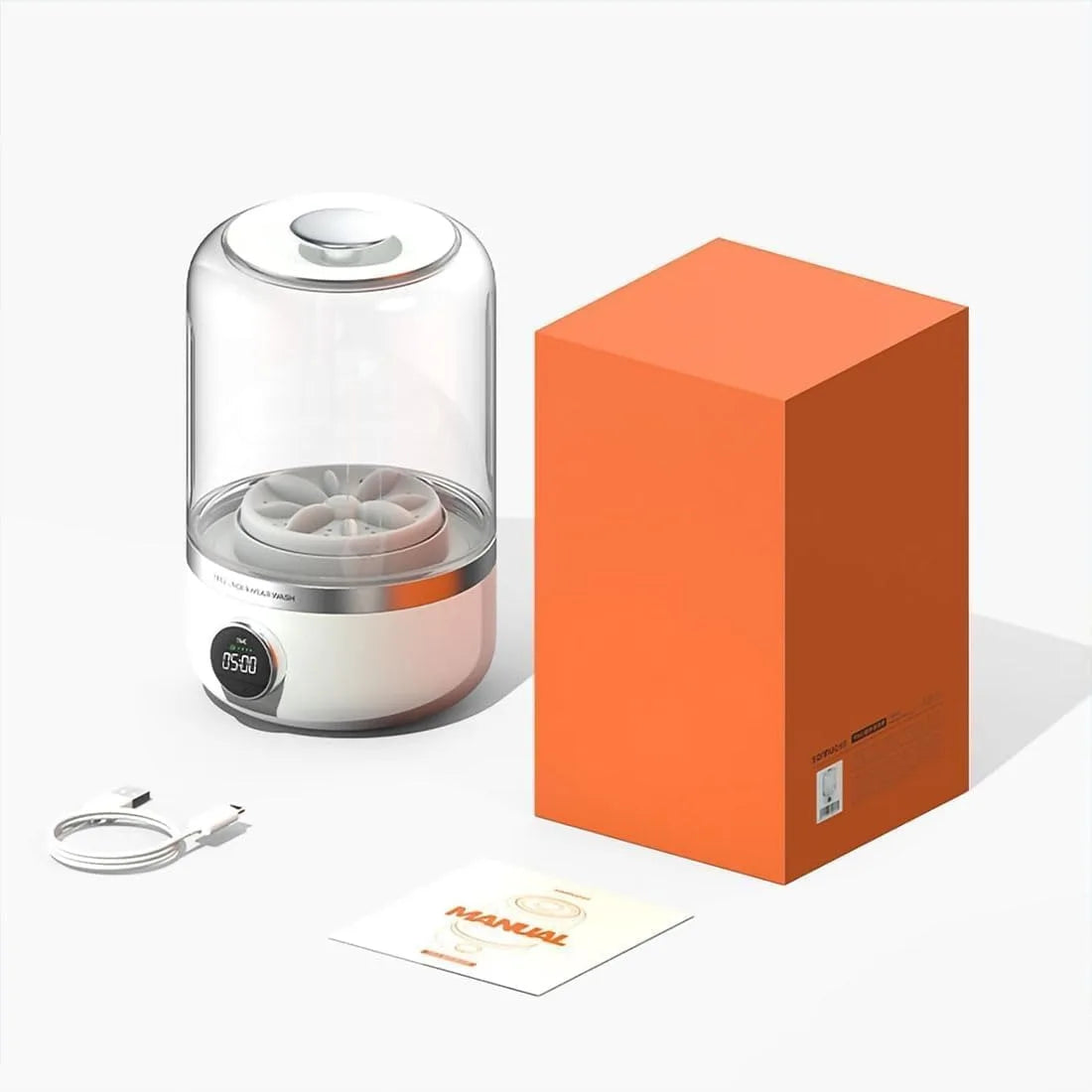 Portable Wireless Mini Washing Machine β 1L